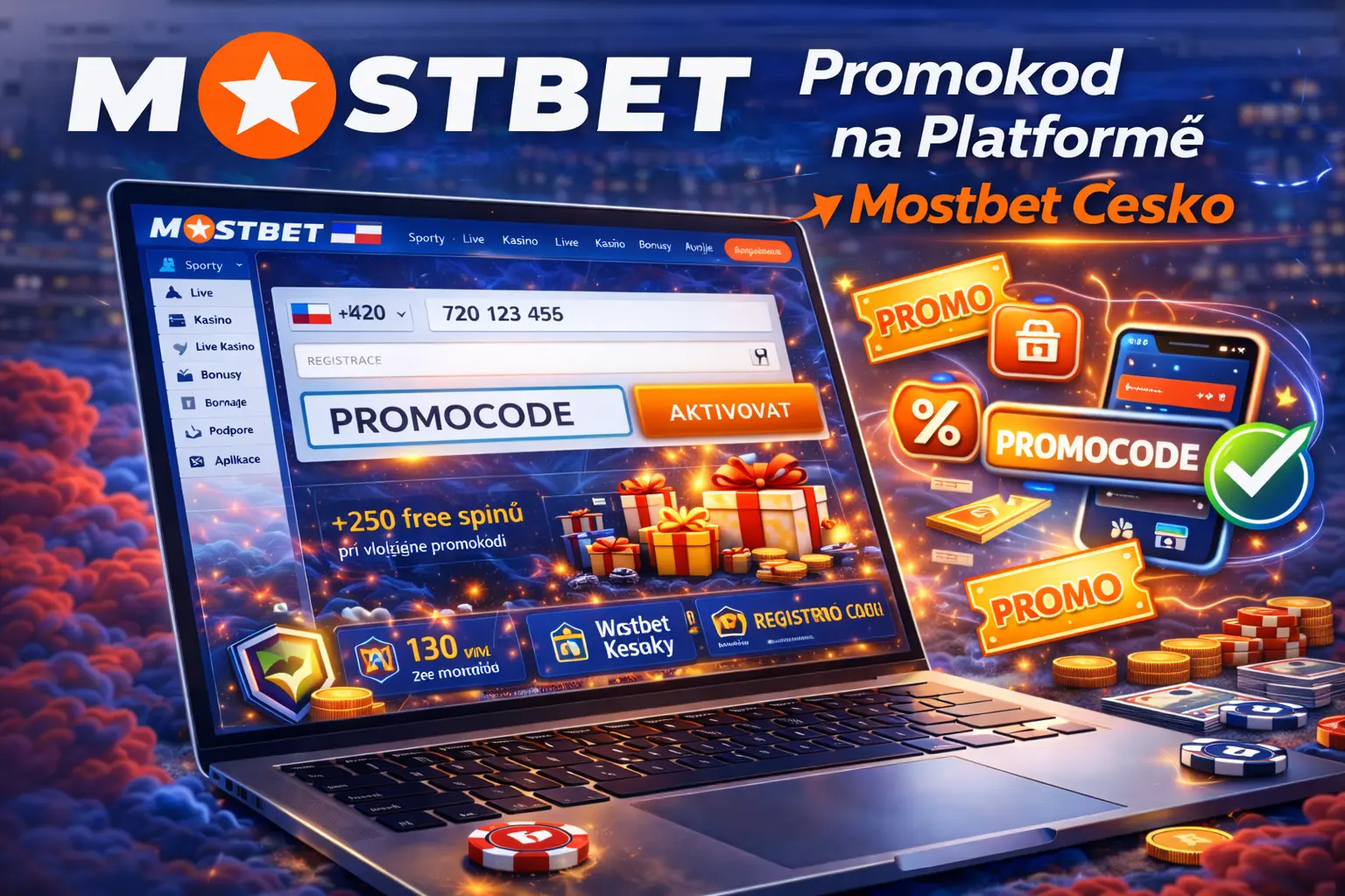 Promokod na Platformě Mostbet Česko