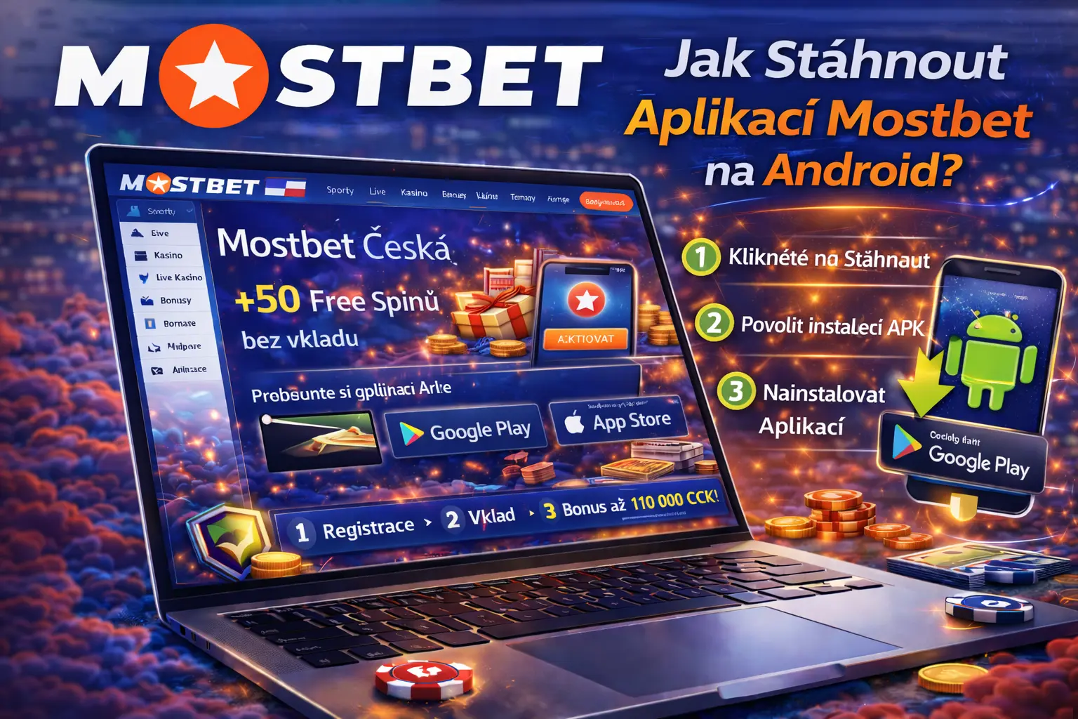 Jak Stáhnout Aplikaci Mostbet na Android