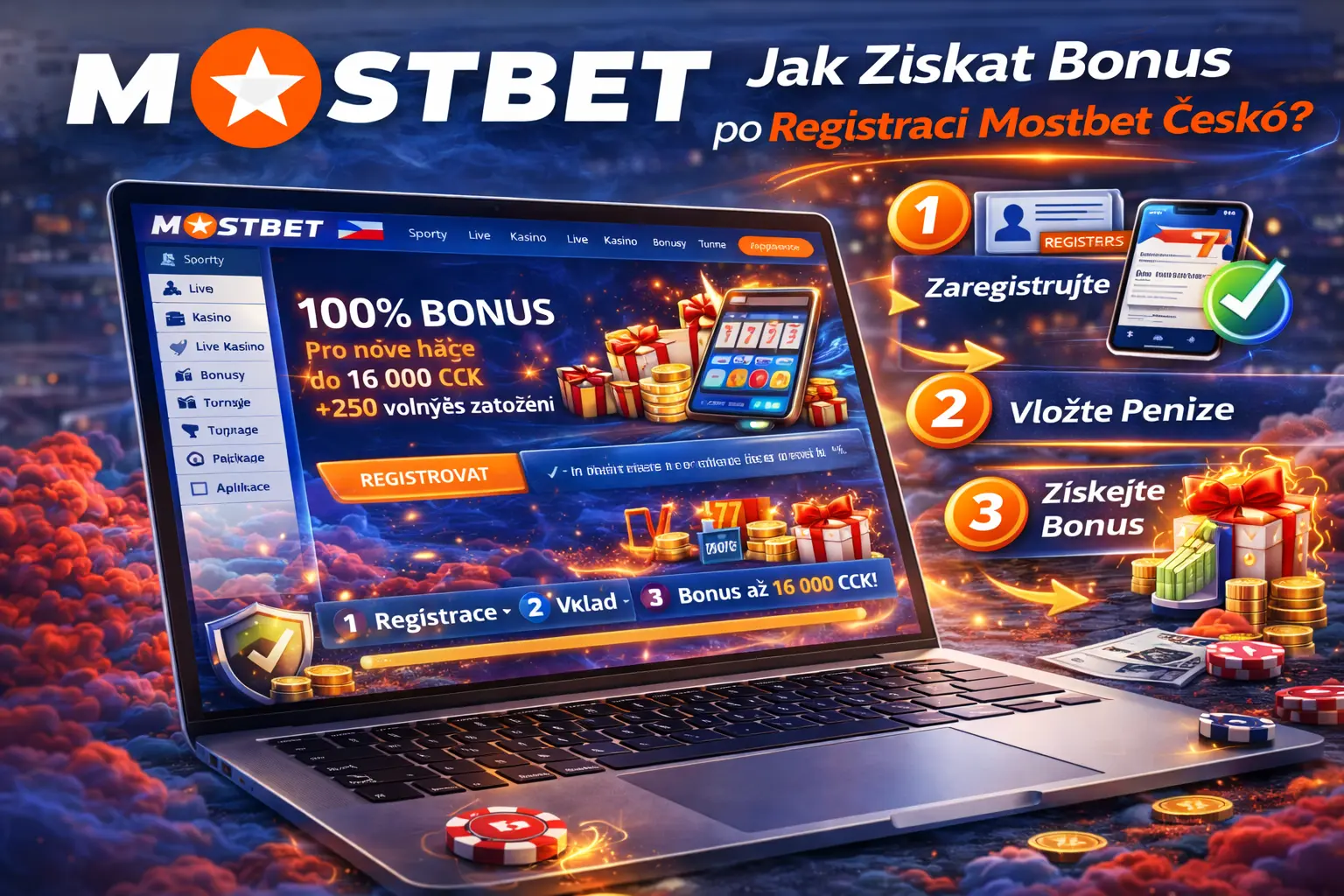 Jak Získat Bonus po Registraci Mostbet Česko